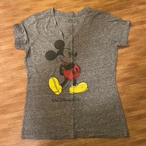 Ladies Mickey Mouse v-neck